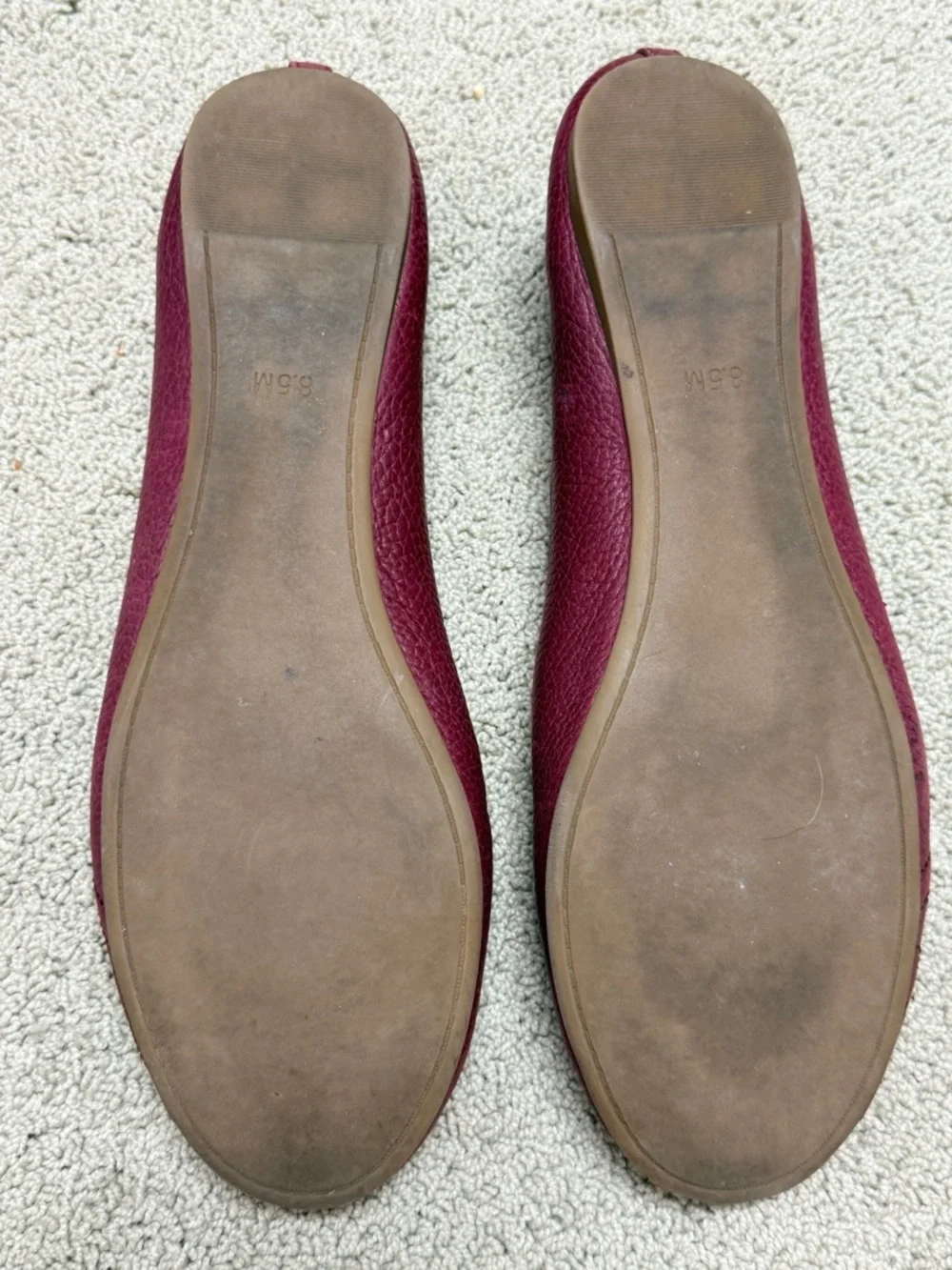 Tory Burch Leather Ballet Flats - Picture 5 of 8